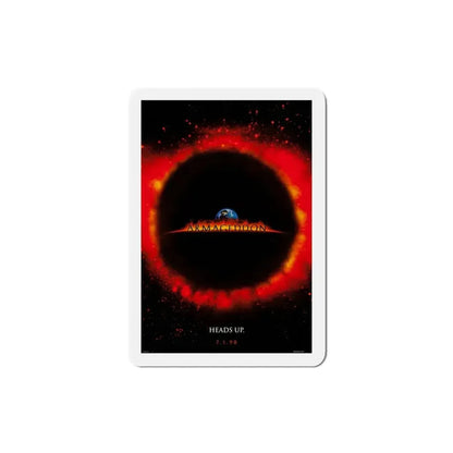 Armageddon 1998 Movie Poster Refrigerator Magnet - The Sticker Space