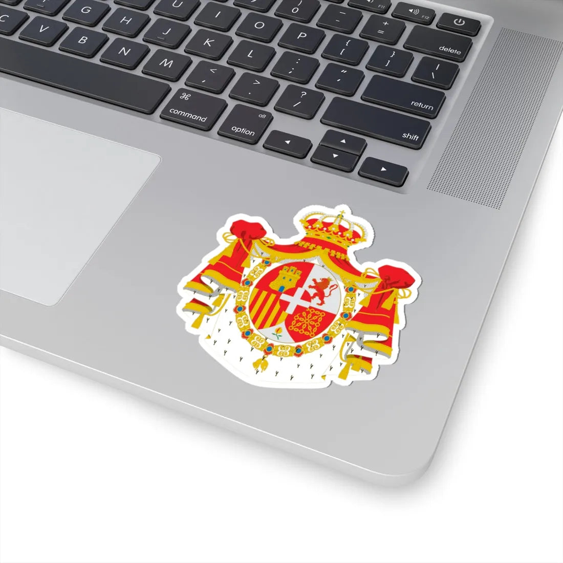Armas de Amadeo I de Saboya (Spain) (Coat of Arms) STICKER Vinyl Kiss-Cut Decal - The Sticker Space