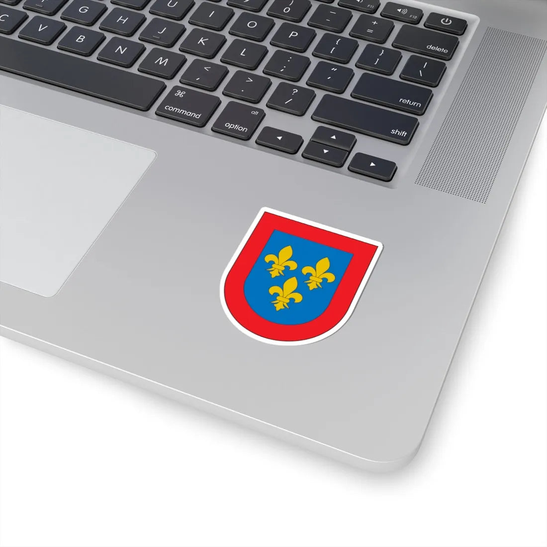 Armas de Borbón-Anjou (Spain) (Coat of Arms) STICKER Vinyl Kiss-Cut Decal - The Sticker Space