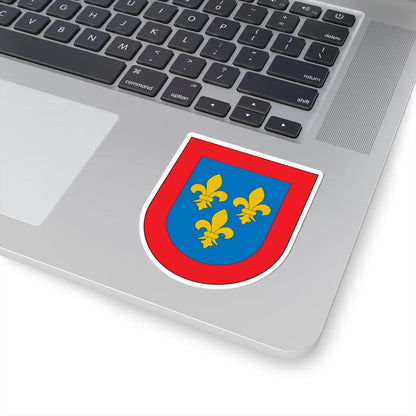 Armas de Borbón-Anjou (Spain) (Coat of Arms) STICKER Vinyl Kiss-Cut Decal - The Sticker Space