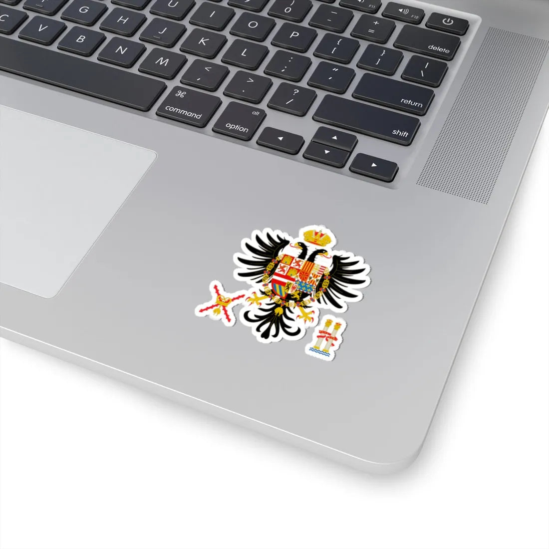 Armas de Carlos I de España 2 (Spain) (Coat of Arms) STICKER Vinyl Kiss-Cut Decal - The Sticker Space