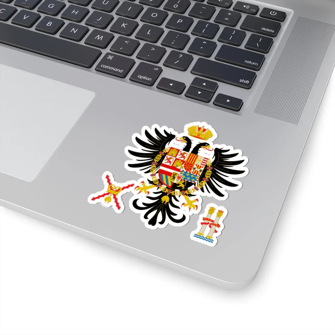 Armas de Carlos I de España 2 (Spain) (Coat of Arms) STICKER Vinyl Kiss-Cut Decal - The Sticker Space