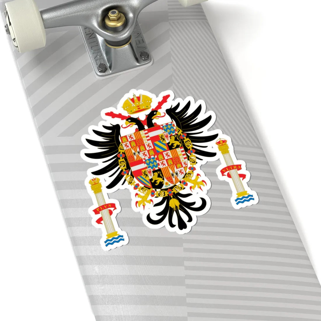 Armas de Carlos I de España (Spain) (Coat of Arms) STICKER Vinyl Kiss-Cut Decal - The Sticker Space