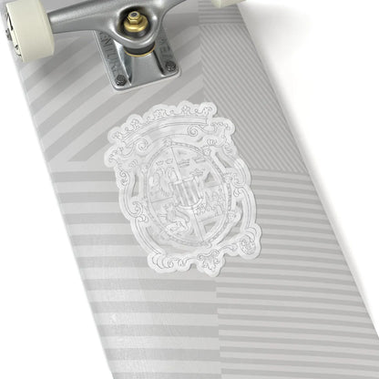 Armas de Hernan Cortez 1767 (Costa Rica) (Coat of Arms) STICKER Vinyl Kiss-Cut Decal - The Sticker Space