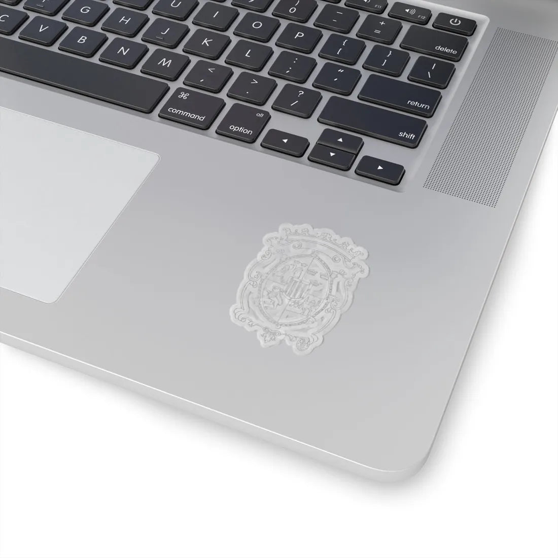 Armas de Hernan Cortez 1767 (Costa Rica) (Coat of Arms) STICKER Vinyl Kiss-Cut Decal - The Sticker Space