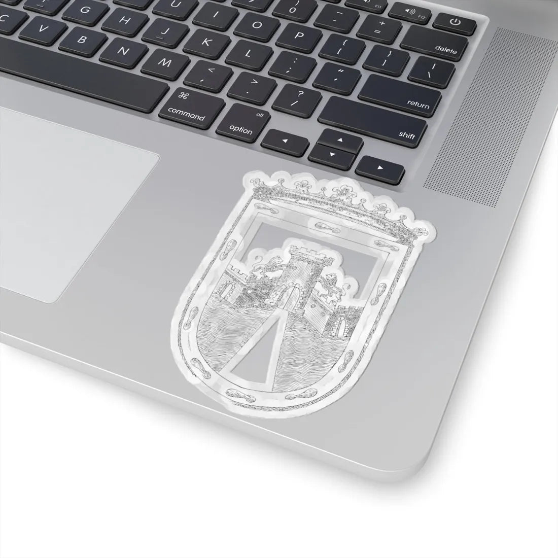 Armas de la ciudad de Mexico 1767 (Mexico) (Coat of Arms) STICKER Vinyl Kiss-Cut Decal - The Sticker Space
