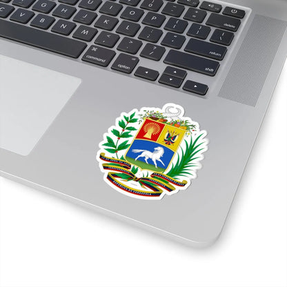 Armas de la República de Venezuela 1954-2006 (Venezuela) (Coat of Arms) STICKER Vinyl Kiss-Cut Decal - The Sticker Space