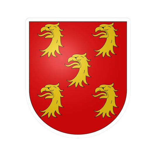 Armas Medeiros (Portugal) (Coat of Arms) STICKER Vinyl Kiss-Cut Decal 2 Inch White - The Sticker Space