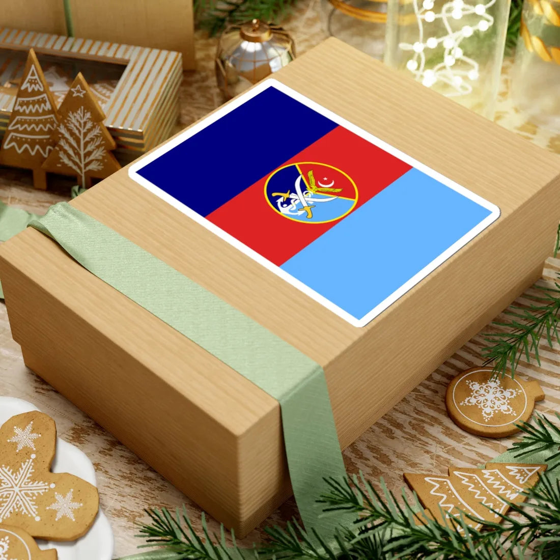 Armed Forces of Pakistan Flag (Pakistan) STICKER Vinyl Kiss-Cut Decal - The Sticker Space