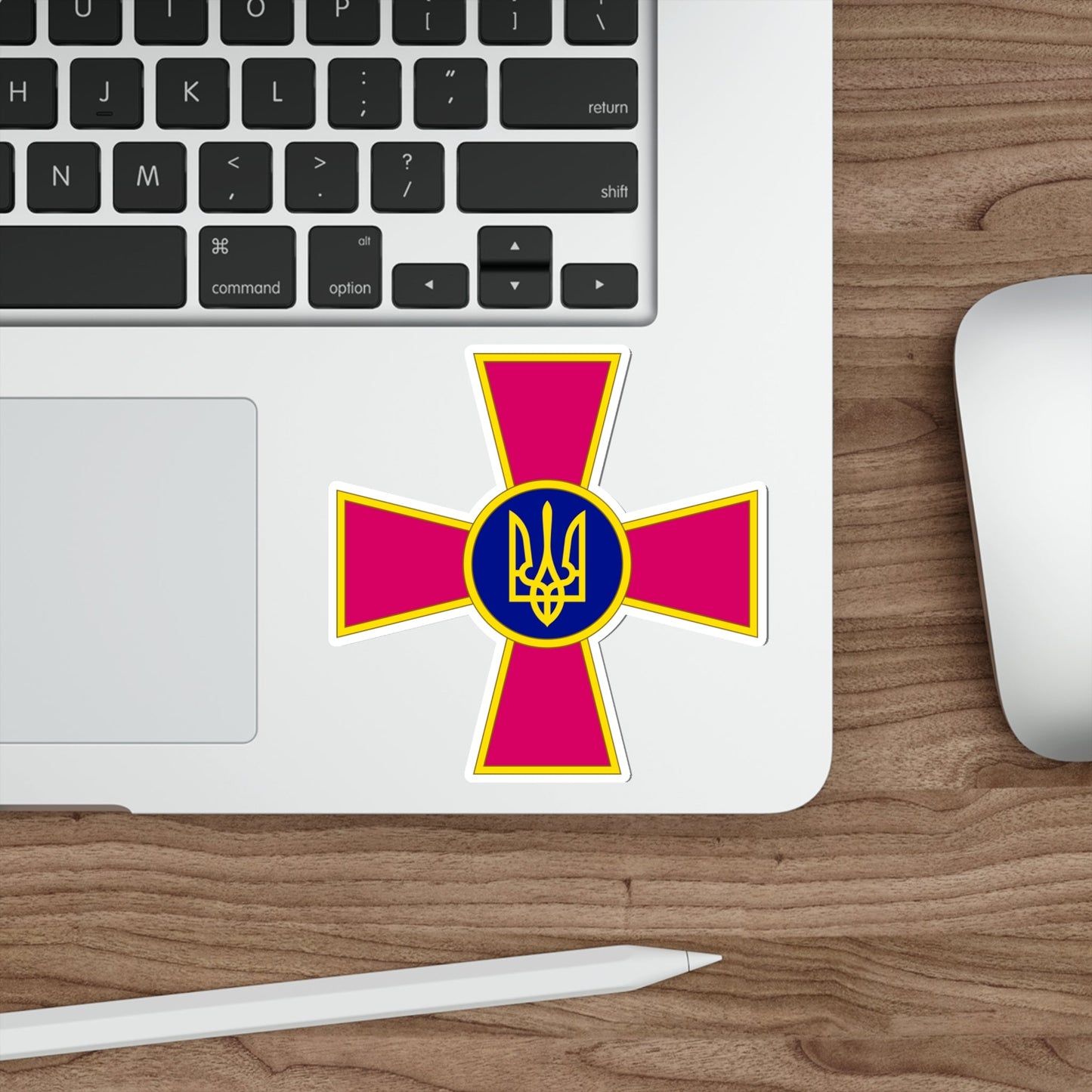 Armed Forces of Ukraine (Ukraine) STICKER Vinyl Die-Cut Decal-The Sticker Space