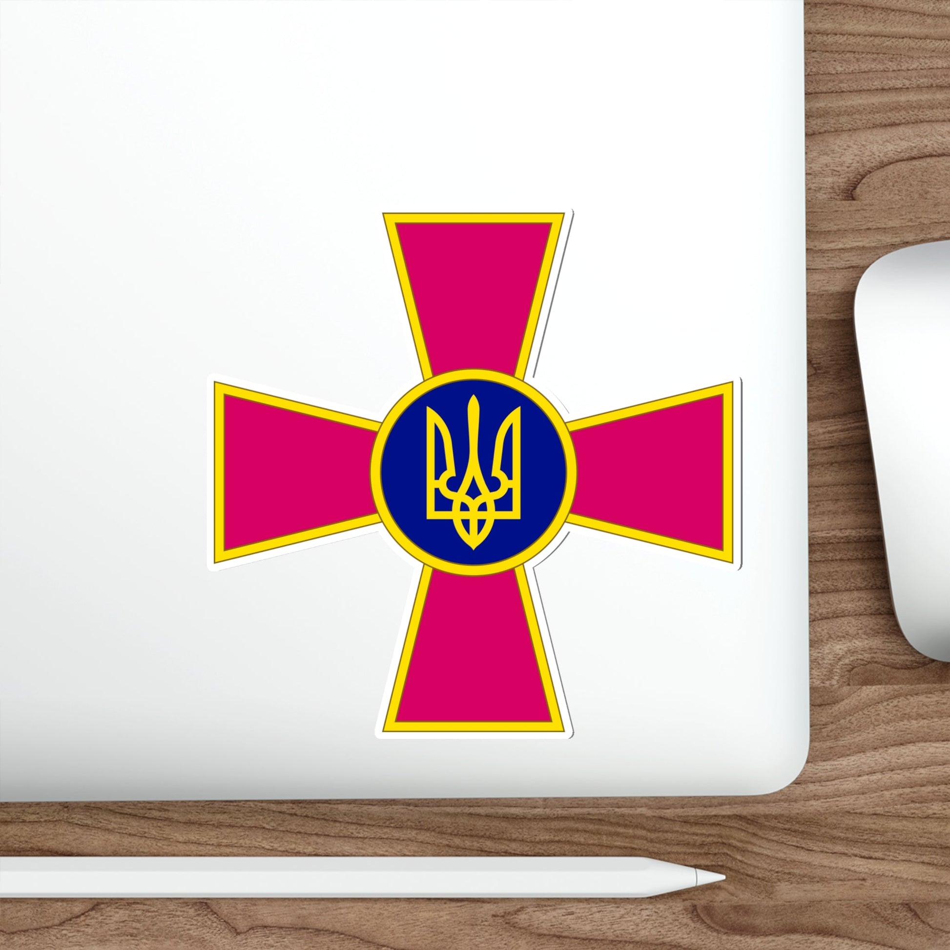 Armed Forces of Ukraine (Ukraine) STICKER Vinyl Die-Cut Decal-The Sticker Space