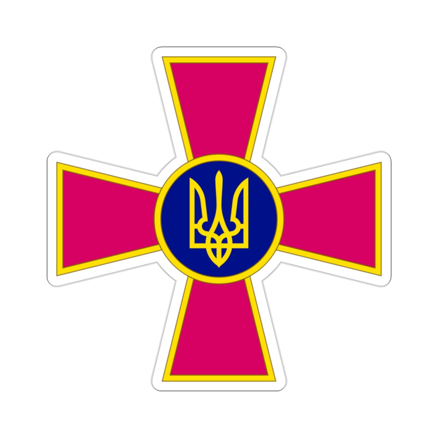 Armed Forces of Ukraine (Ukraine) STICKER Vinyl Die-Cut Decal-2 Inch-The Sticker Space