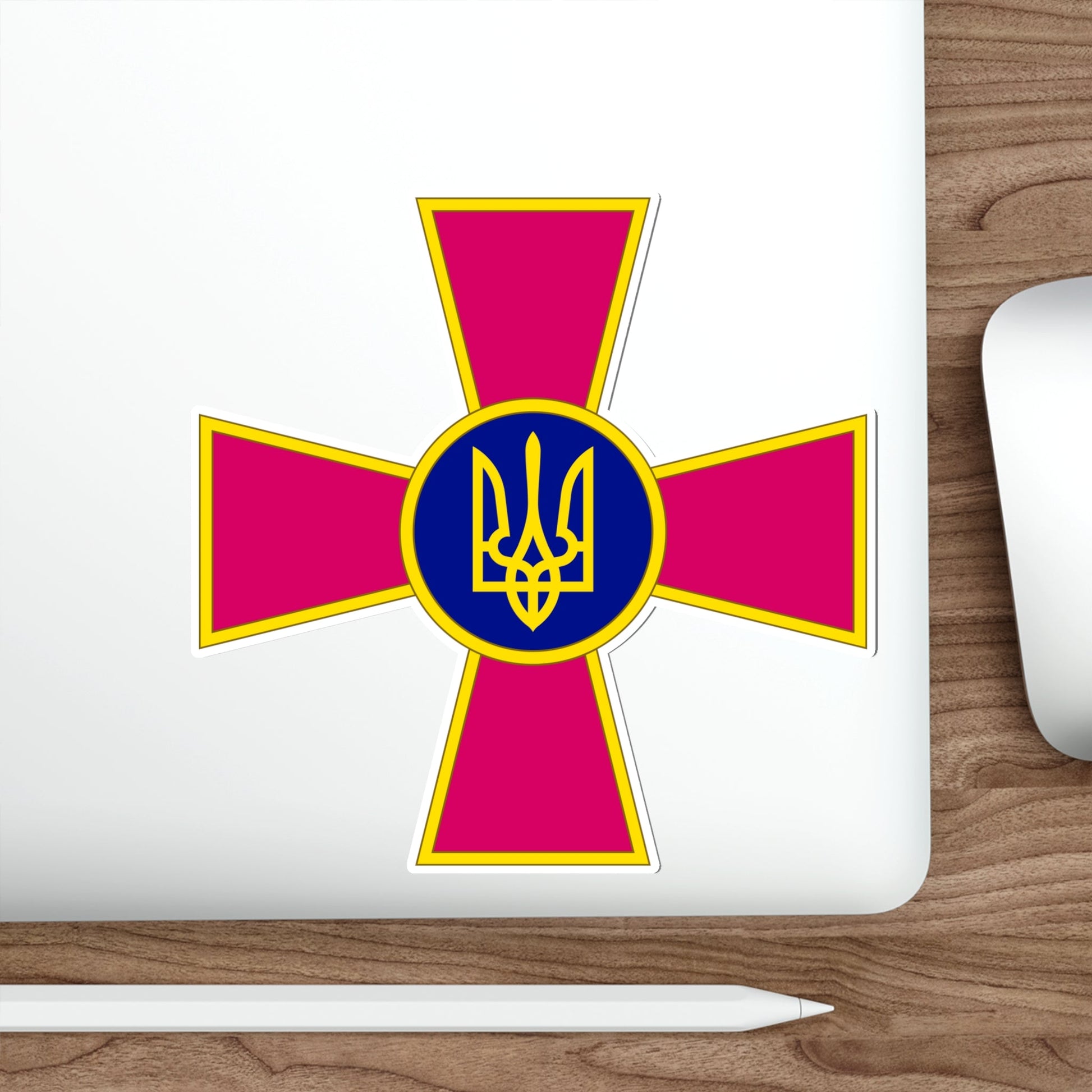 Armed Forces of Ukraine (Ukraine) STICKER Vinyl Die-Cut Decal-The Sticker Space