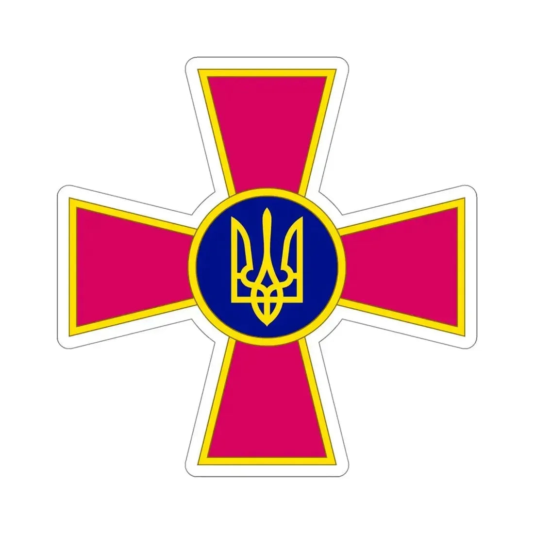 Armed Forces of Ukraine (Ukraine) STICKER Vinyl Die-Cut Decal 5 Inch - The Sticker Space