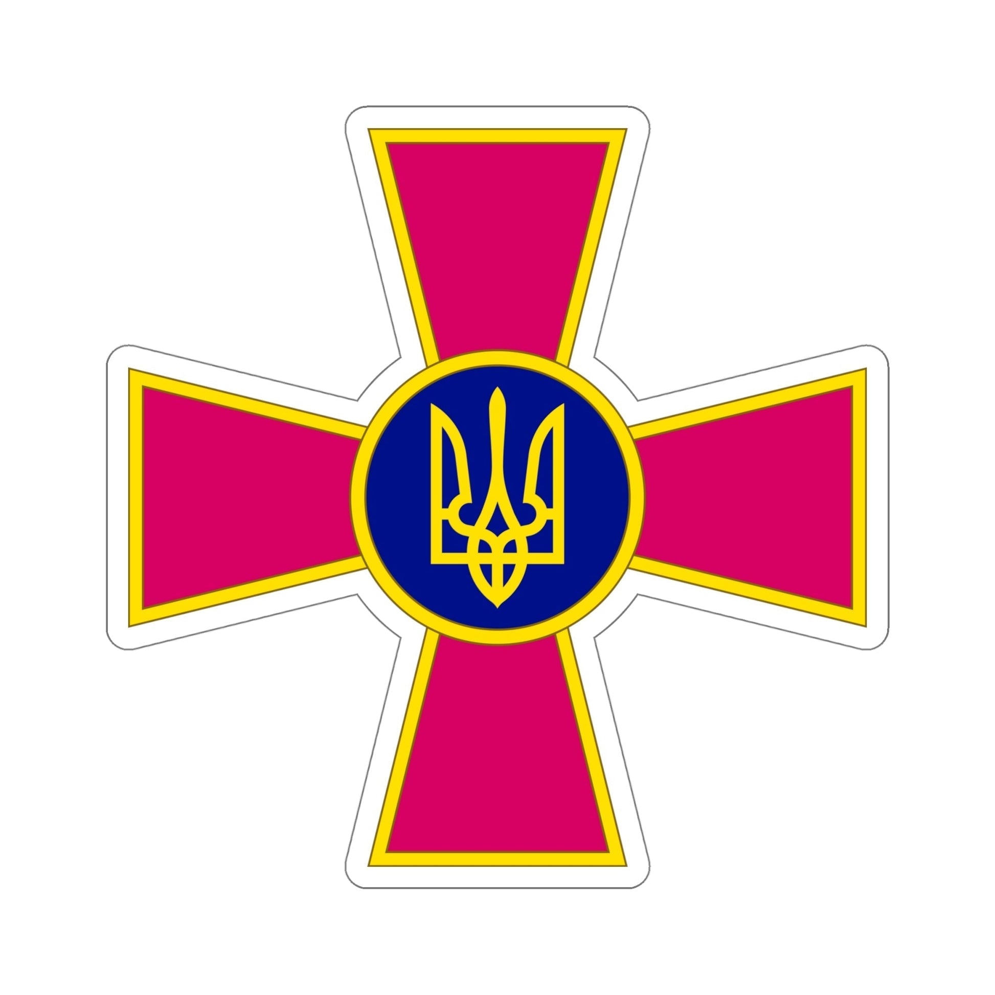 Armed Forces of Ukraine (Ukraine) STICKER Vinyl Die-Cut Decal-6 Inch-The Sticker Space