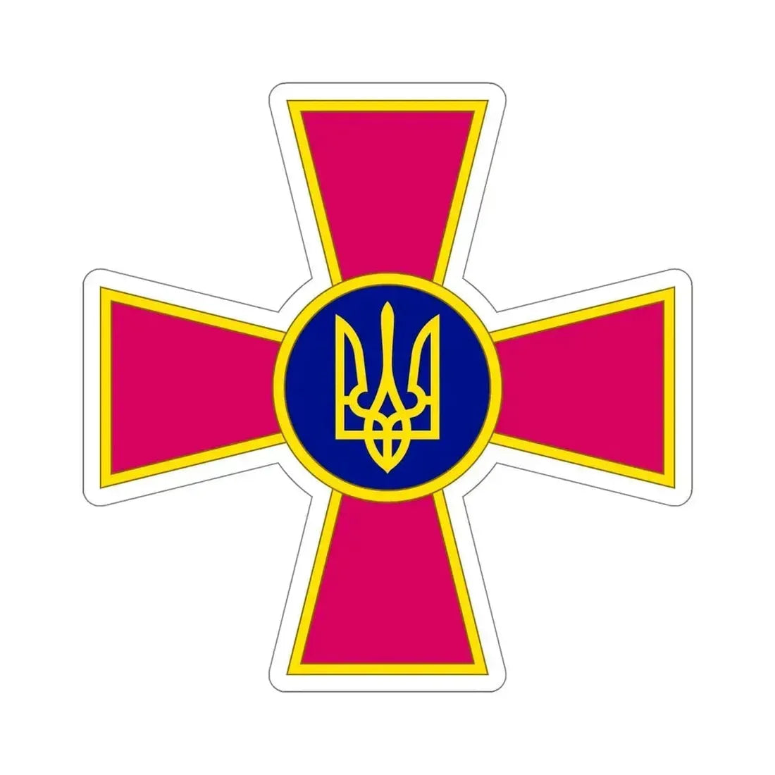 Armed Forces of Ukraine (Ukraine) STICKER Vinyl Die-Cut Decal 6 Inch - The Sticker Space