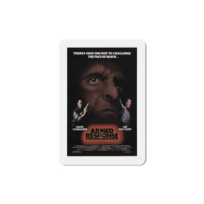 Armed Response 1986 Movie Poster Refrigerator Magnet 3 Inch - The Sticker Space