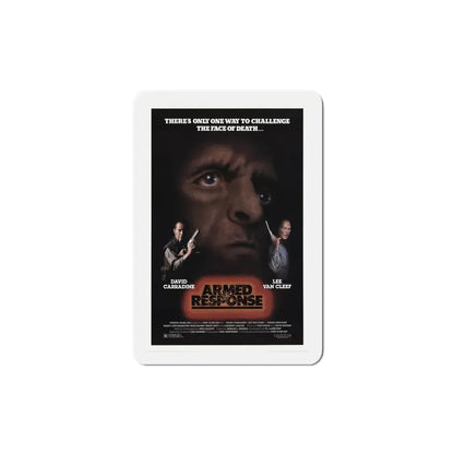 Armed Response 1986 Movie Poster Refrigerator Magnet 4 Inch - The Sticker Space