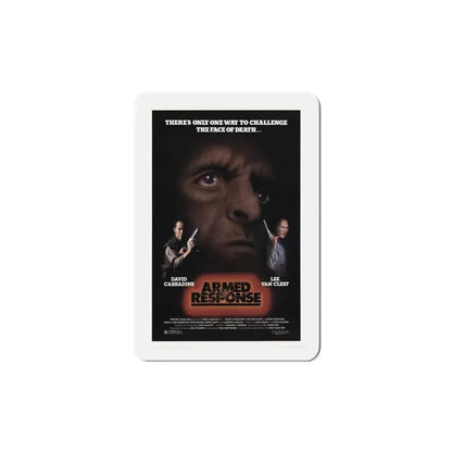 Armed Response 1986 Movie Poster Refrigerator Magnet 5 Inch - The Sticker Space