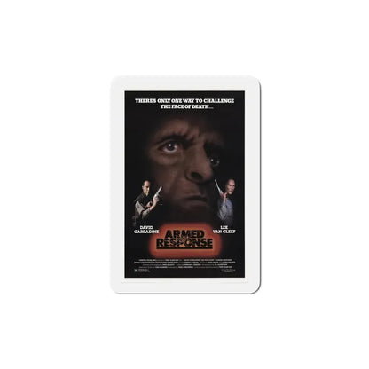Armed Response 1986 Movie Poster Refrigerator Magnet 6 Inch - The Sticker Space