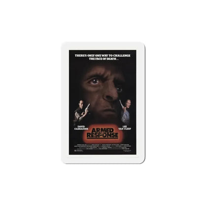 Armed Response 1986 Movie Poster Refrigerator Magnet - The Sticker Space
