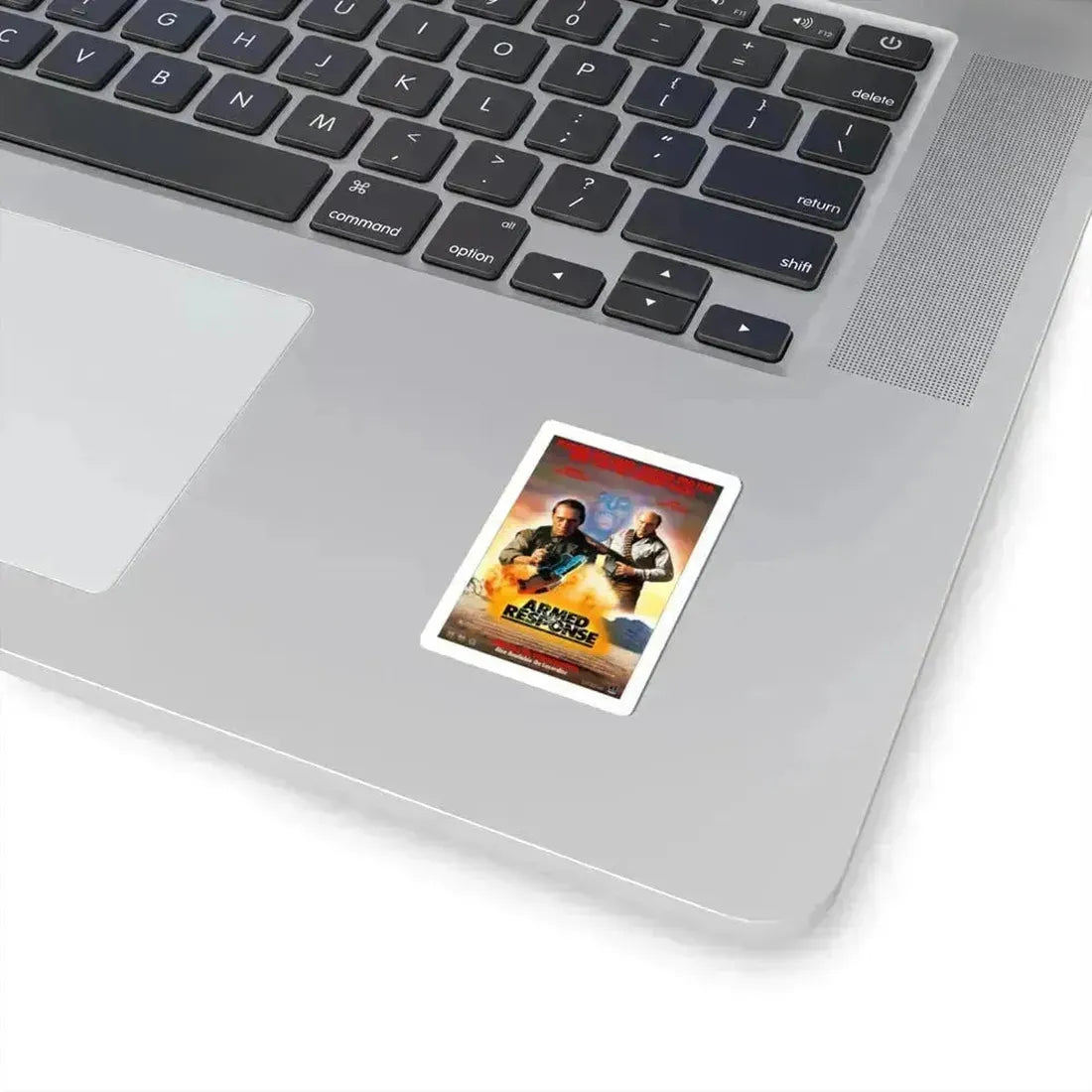 ARMED RESPONSE 1986 Movie Poster - STICKER Vinyl Kiss-Cut Decal - The Sticker Space