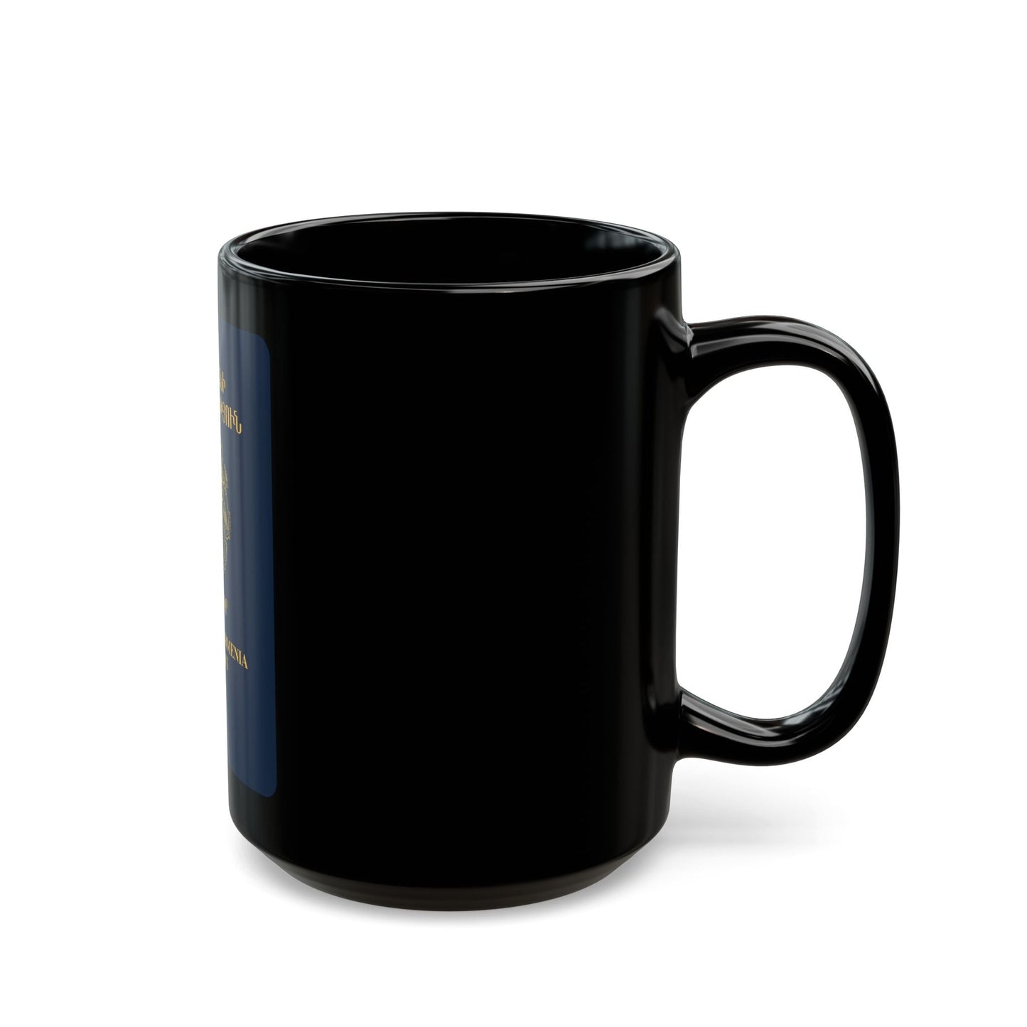 Armenia Passport - Black Coffee Mug