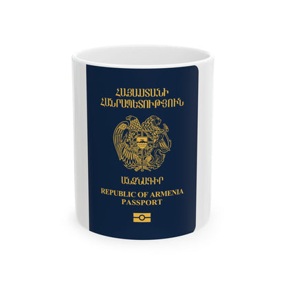 Armenia Passport - White Coffee Mug