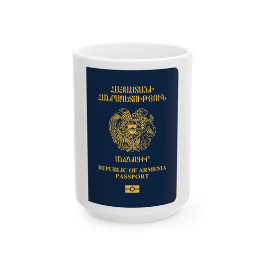 Armenia Passport - White Coffee Mug