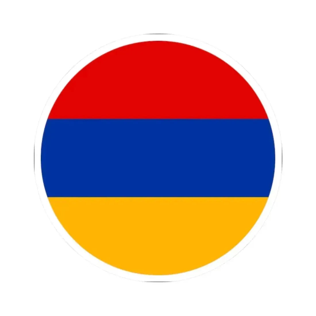 Armenian Air Force roundel (Armenia) STICKER Vinyl Kiss-Cut Decal 2 Inch White - The Sticker Space