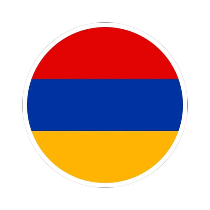 Armenian Air Force roundel (Armenia) STICKER Vinyl Kiss-Cut Decal 3 Inch White - The Sticker Space