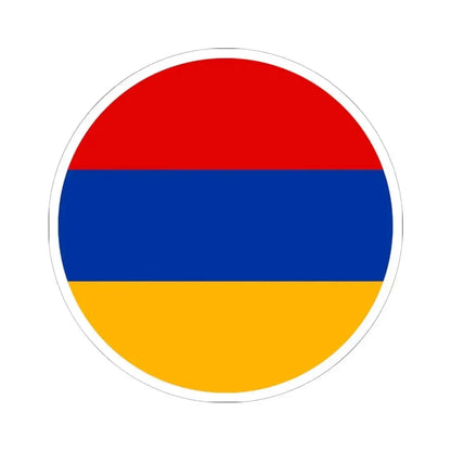 Armenian Air Force roundel (Armenia) STICKER Vinyl Kiss-Cut Decal 6 Inch White - The Sticker Space