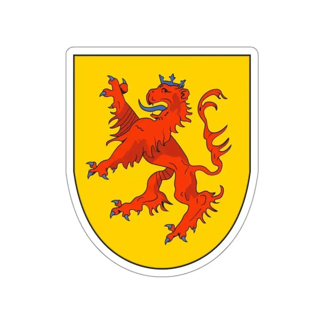 Armenian Kingdom of Cilicia STICKER Vinyl Die-Cut Decal - The Sticker Space