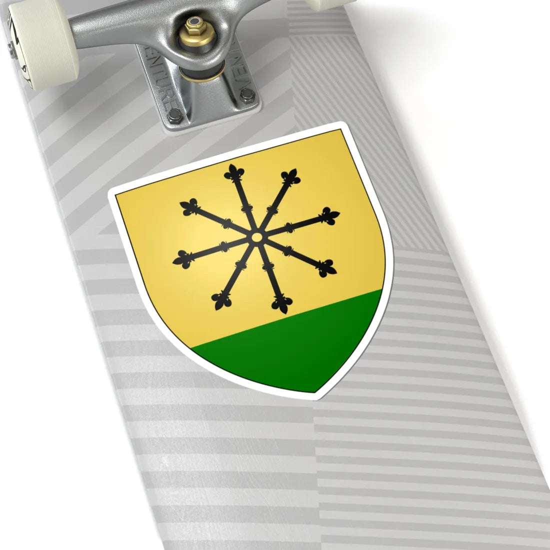 Armes de la famille Anne de Molina (Belgium) (Coat of Arms) STICKER Vinyl Kiss-Cut Decal - The Sticker Space