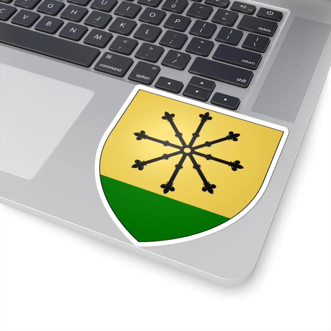 Armes de la famille Anne de Molina (Belgium) (Coat of Arms) STICKER Vinyl Kiss-Cut Decal - The Sticker Space