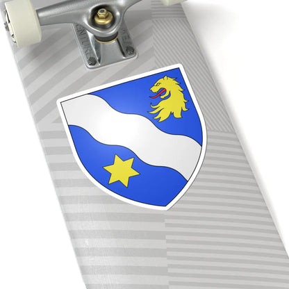 Armes de la famille Beeckmans de West-Meerbeeck (Belgium) (Coat of Arms) STICKER Vinyl Kiss-Cut Decal - The Sticker Space