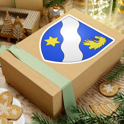 Armes de la famille Beeckmans de West-Meerbeeck (Belgium) (Coat of Arms) STICKER Vinyl Kiss-Cut Decal - The Sticker Space