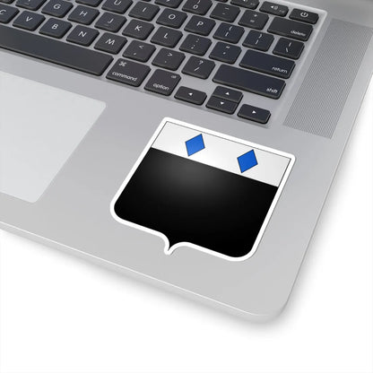 Armes de la famille Christyn de Ribaucourt (Belgium) (Coat of Arms) STICKER Vinyl Kiss-Cut Decal - The Sticker Space