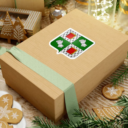 Armes de la famille Coart (Belgium) (Coat of Arms) STICKER Vinyl Kiss-Cut Decal - The Sticker Space