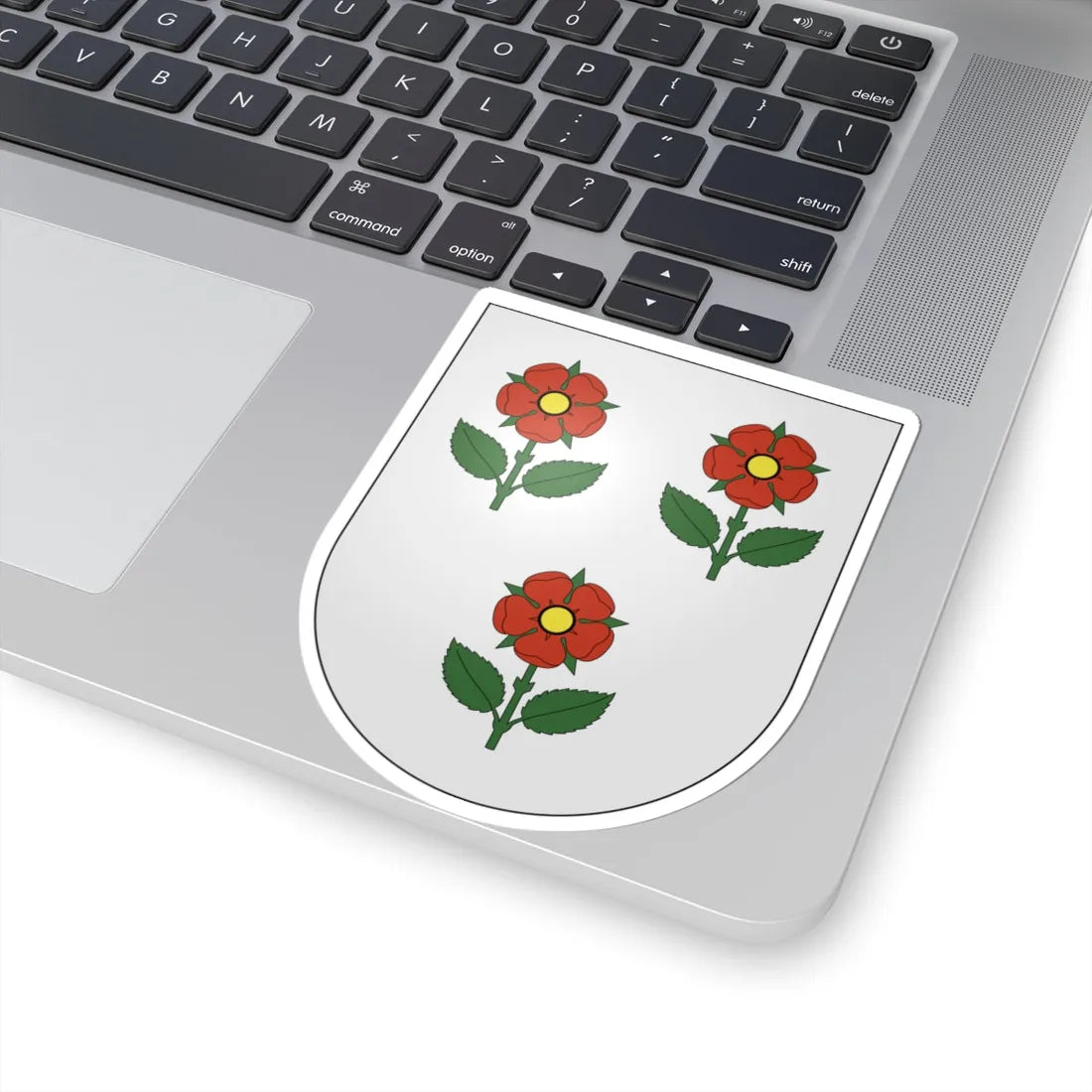 Armes de la famille de Blommaert de Soye (Belgium) (Coat of Arms) STICKER Vinyl Kiss-Cut Decal - The Sticker Space