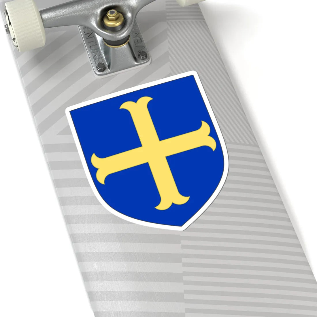 Armes de la famille de Bourgoing (France) (Coat of Arms) STICKER Vinyl Kiss-Cut Decal - The Sticker Space