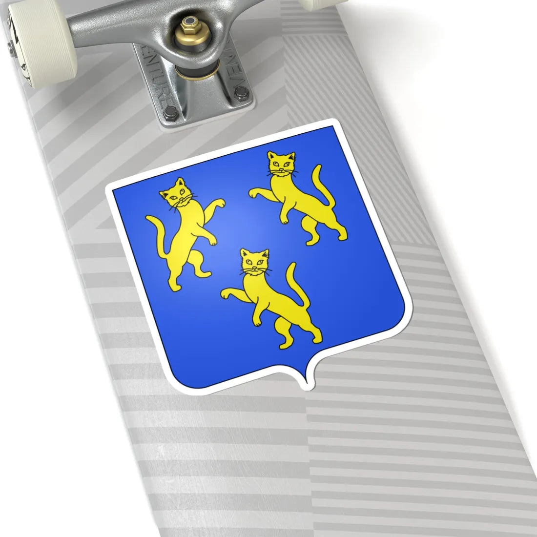Armes de la famille de Caters (Belgium) (Coat of Arms) STICKER Vinyl Kiss-Cut Decal - The Sticker Space
