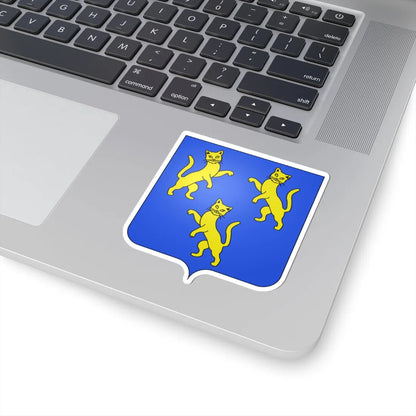 Armes de la famille de Caters (Belgium) (Coat of Arms) STICKER Vinyl Kiss-Cut Decal - The Sticker Space