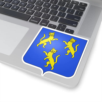 Armes de la famille de Caters (Belgium) (Coat of Arms) STICKER Vinyl Kiss-Cut Decal - The Sticker Space