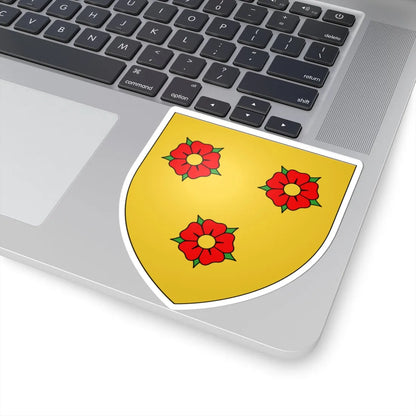 Armes de la famille de Mahieu (Belgium) (Coat of Arms) STICKER Vinyl Kiss-Cut Decal - The Sticker Space