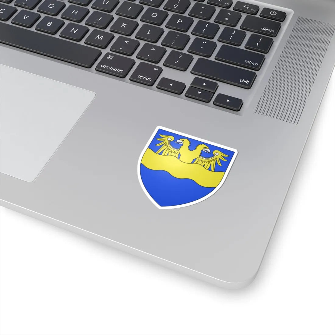Armes de la famille de Thysebaert (Belgium) (Coat of Arms) STICKER Vinyl Kiss-Cut Decal - The Sticker Space