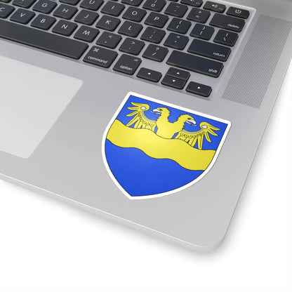 Armes de la famille de Thysebaert (Belgium) (Coat of Arms) STICKER Vinyl Kiss-Cut Decal - The Sticker Space