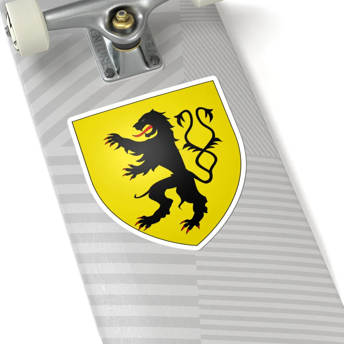 Armes de la famille van der Stegen (Belgium) (Coat of Arms) STICKER Vinyl Kiss-Cut Decal - The Sticker Space