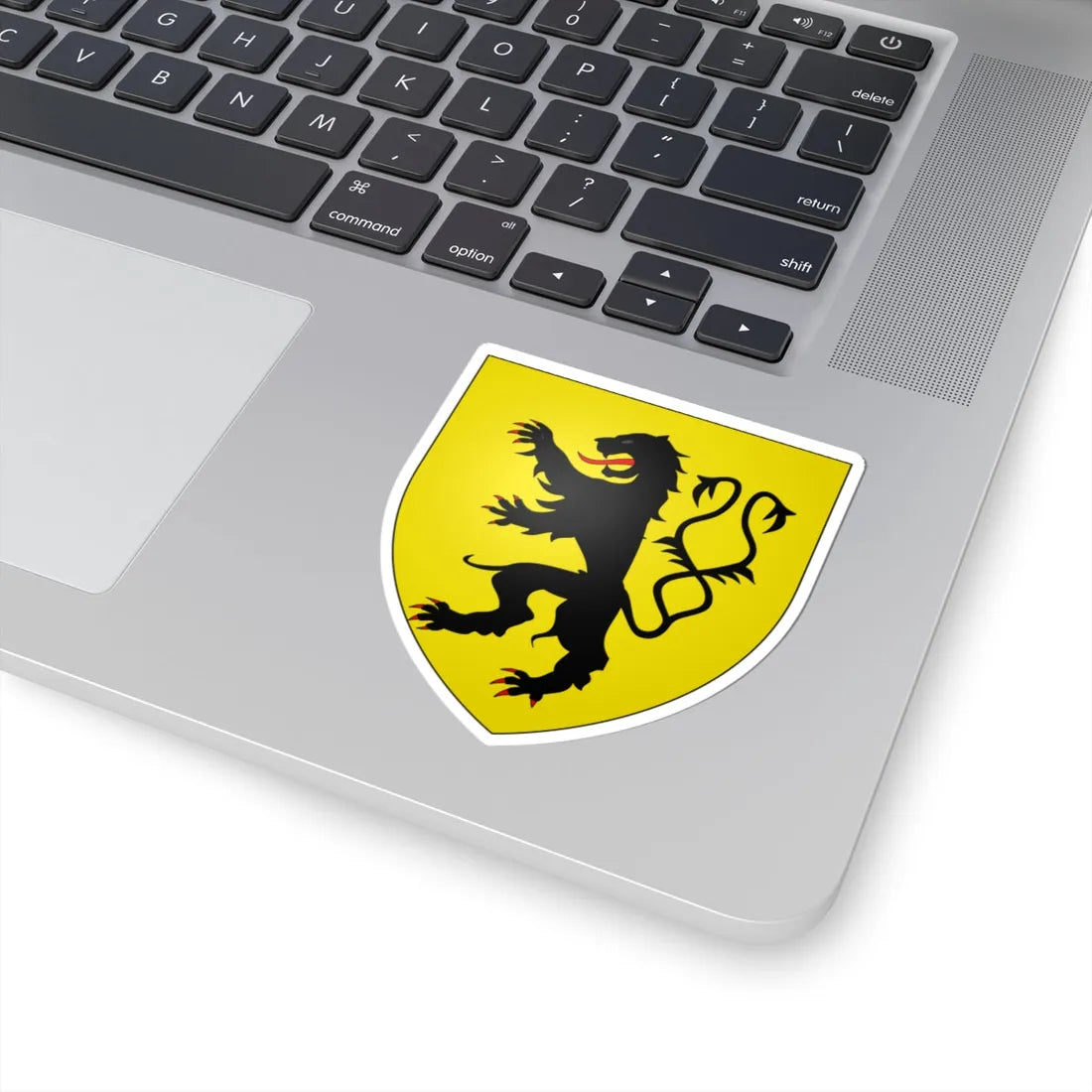 Armes de la famille van der Stegen (Belgium) (Coat of Arms) STICKER Vinyl Kiss-Cut Decal - The Sticker Space