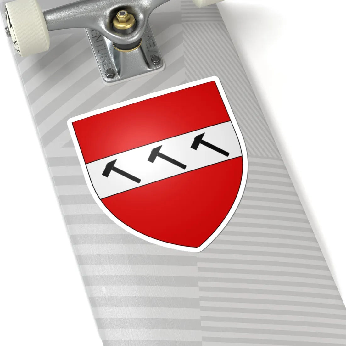 Armes de Moncheur (Belgium) (Coat of Arms) STICKER Vinyl Kiss-Cut Decal - The Sticker Space